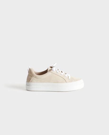 BILLIE - Turnschuhe aus Leder 7003 30 natural 3ss157