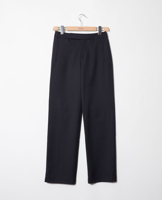Gerade geschnittene Hose Dark navy