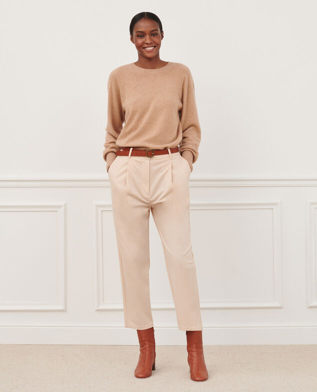 Zigarettenhose 31 beige