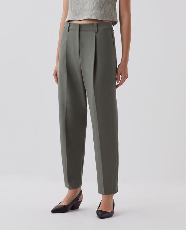 CAMILLE - Karottenhose J560 basil dark green