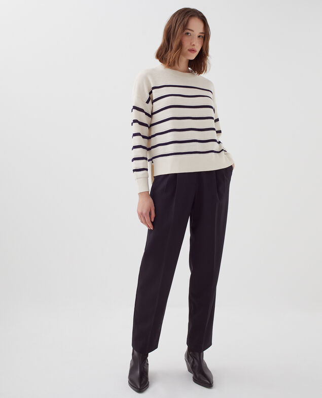 MADO - Pullover aus Merinowolle H696 st baritone blue