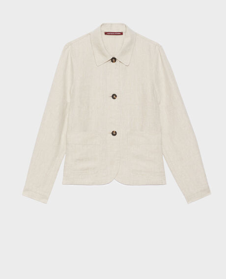 Leinenjacke 0310 beige natural 3sja184f03