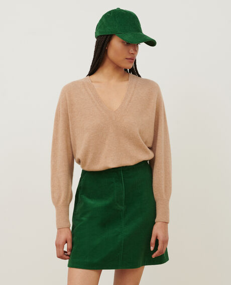 Pullover aus Kaschmir 8803 32 beige 2wju065w23
