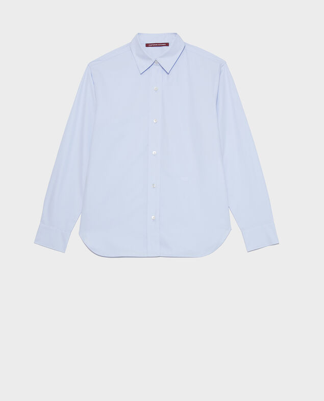 Boyish Bluse aus Baumwolle Heather