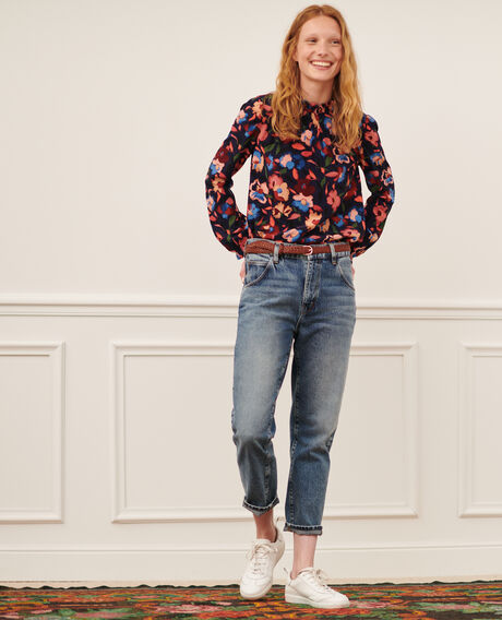 RITA - SLOUCHY – Locker sitzende Low-Waist-Jeans Vintage mid wash Peronac