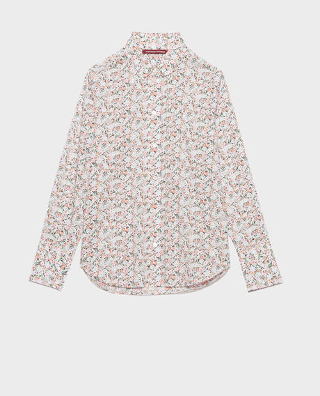 Baumwollbluse 0110 champs fleuris pink 3ssh019c11
