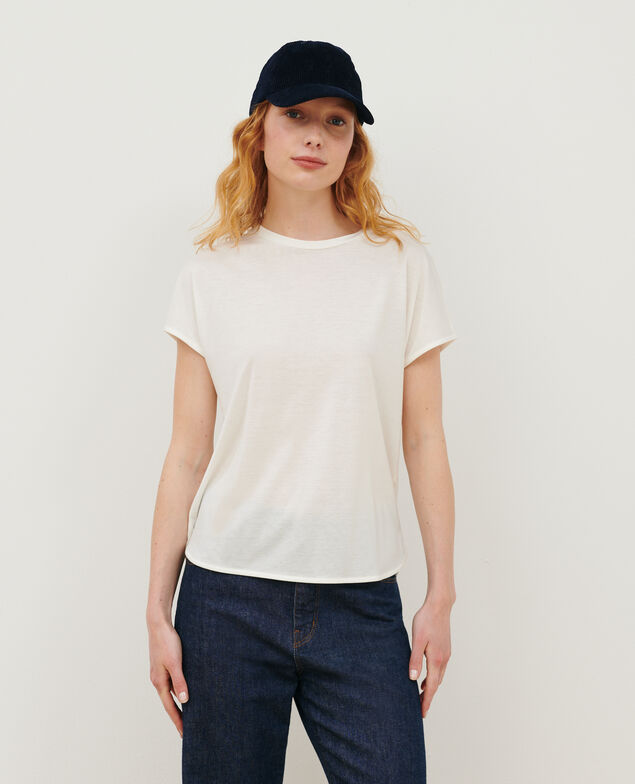 Weites T-Shirt aus Baumwolle