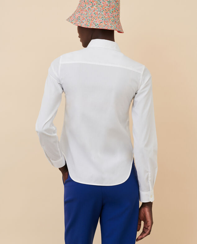 Baumwollbluse 00 white