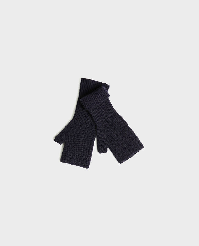 Halbfingerhandschuhe aus Kaschmir Night sky