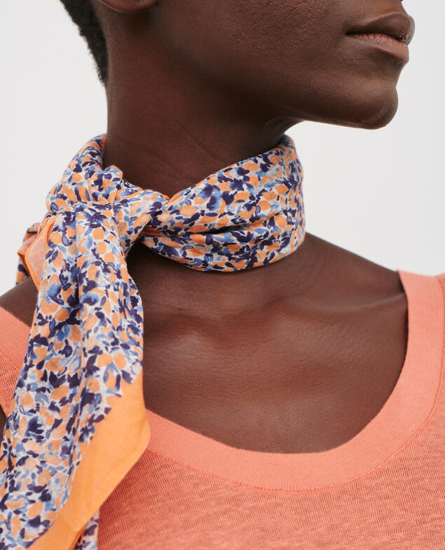 Tuch aus Baumwolle 116 print blue
