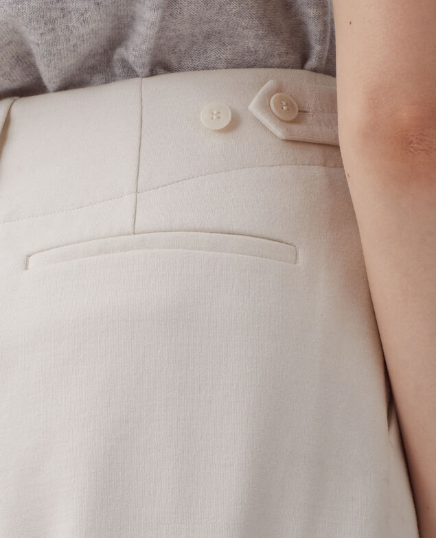 PEGGY - Karottenhose I021 white melange