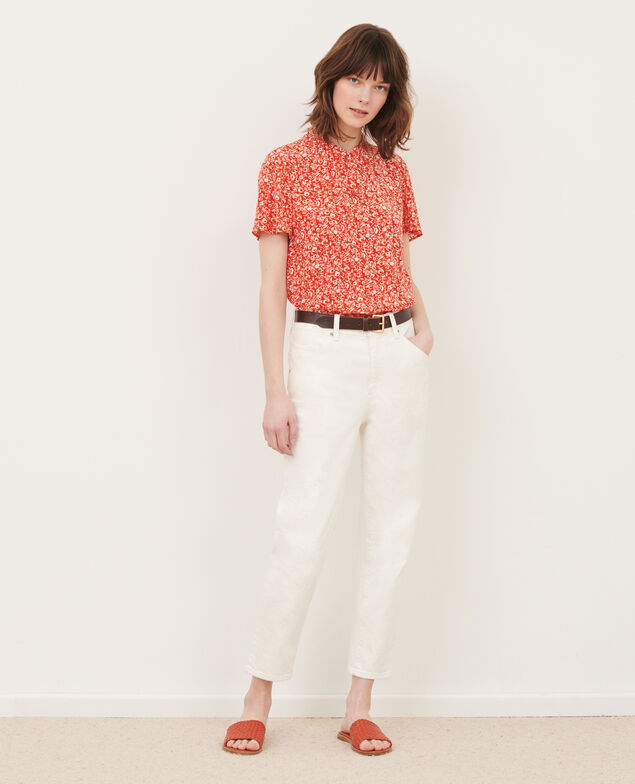 Top mit kurzen Ärmeln 101 print red 2sbl254v02