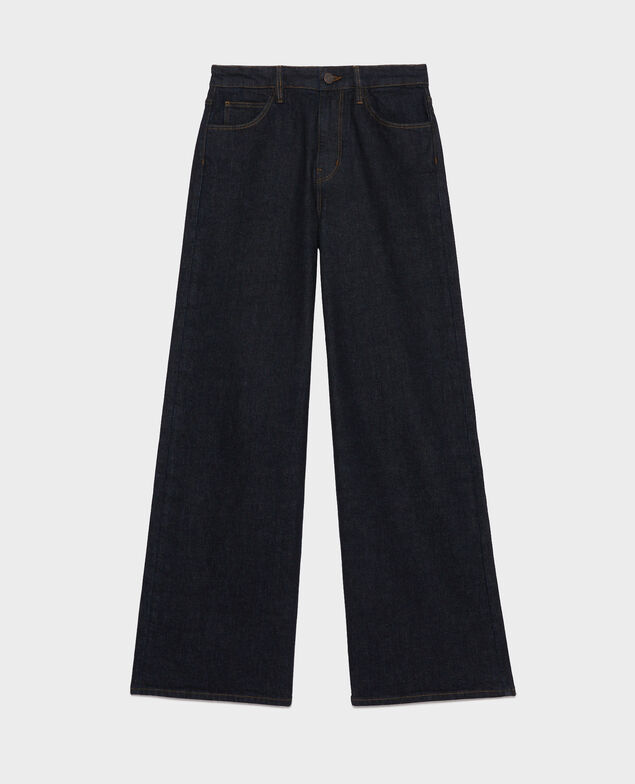 JEANETTE - FLARE - High-Waist-Jeans 4009 rinse