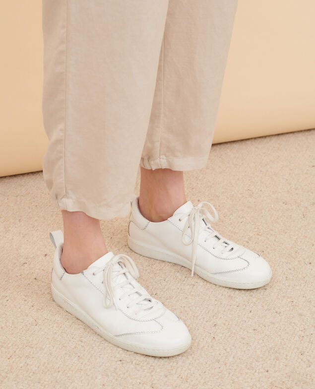 JOSÉPHINE - Joggerhose aus Mischleinen 7078 30_natural