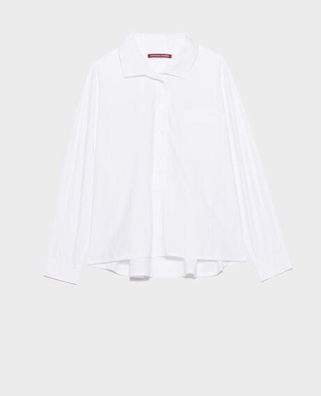 Weite Kaftan-Bluse aus Baumwolle 0007 white 3sbl018c12