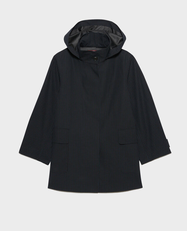 Regenmantel 8863 59 darkgreen check