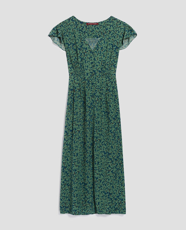 LUDIVINE - Fließendes gemustertes Kleid H642 petal majolica