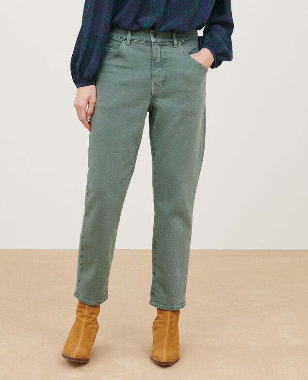 RITA - Slouchy jeans A592 dark green denim 3wpe101c62