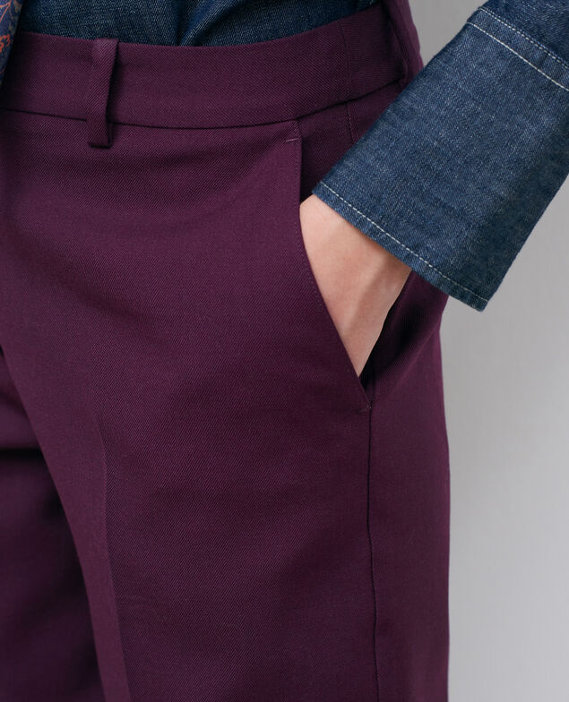MARGUERITE - Zigarettenhose Potent purple