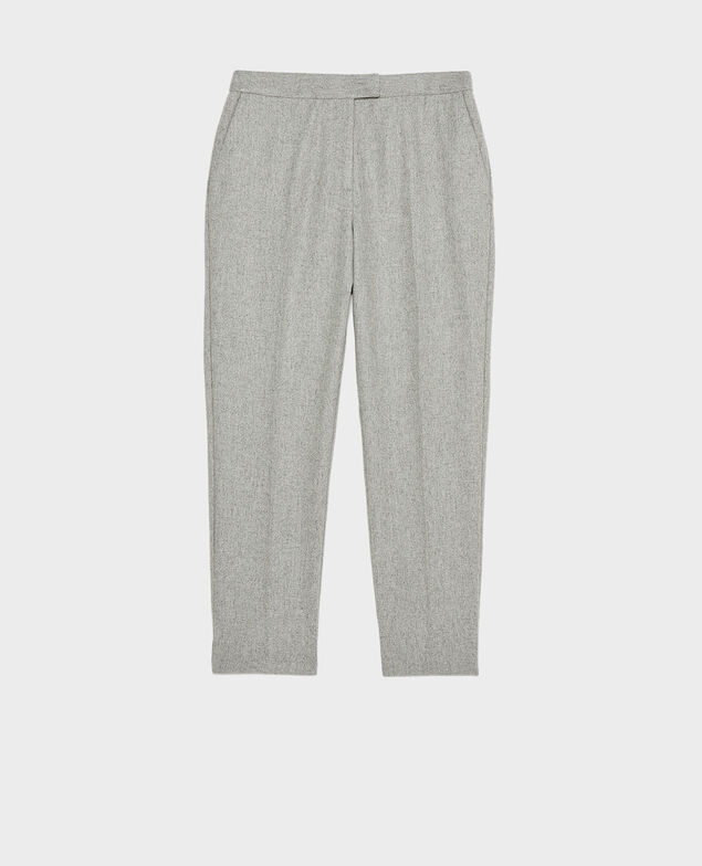 MARGUERITE - Zigarettenhose 4273 light_grey_melange