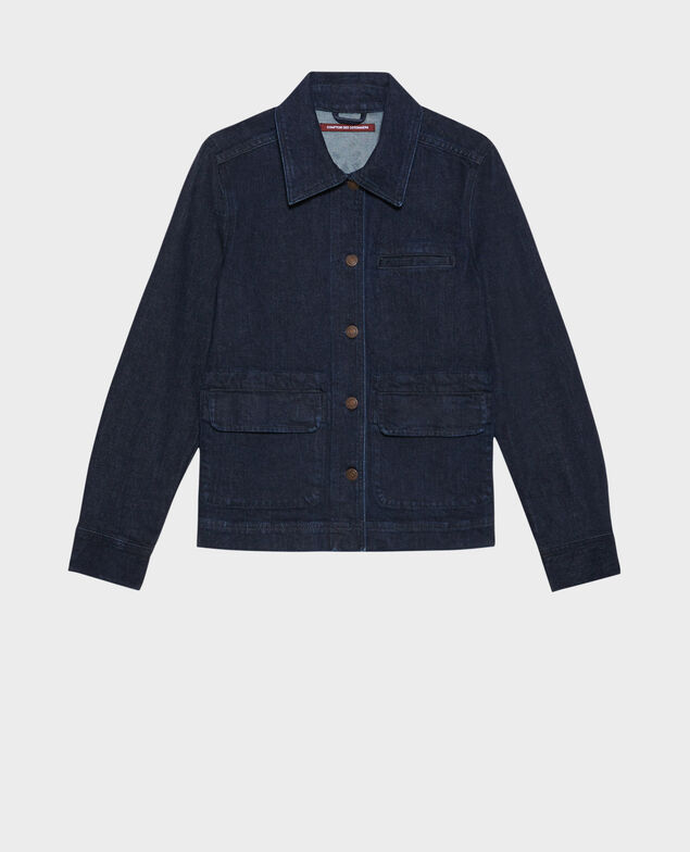 Arbeitsjacke aus Baumwolle 103 denim