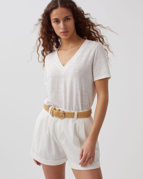 Baumwollshorts 8885 00 WHITE