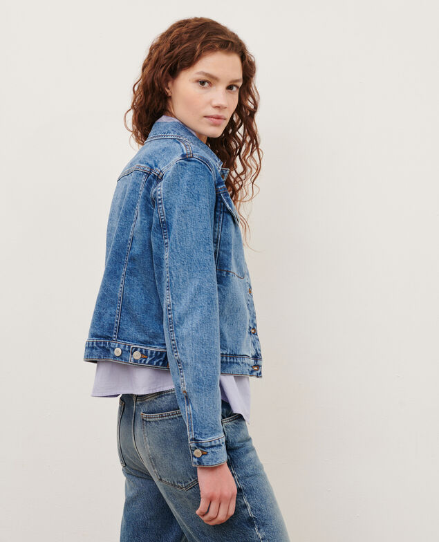 Kurze Jeansjacke