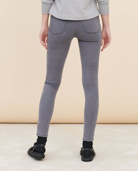 DANI - SKINNY - 5- Pocket-Jeans Dark grey Paugrey