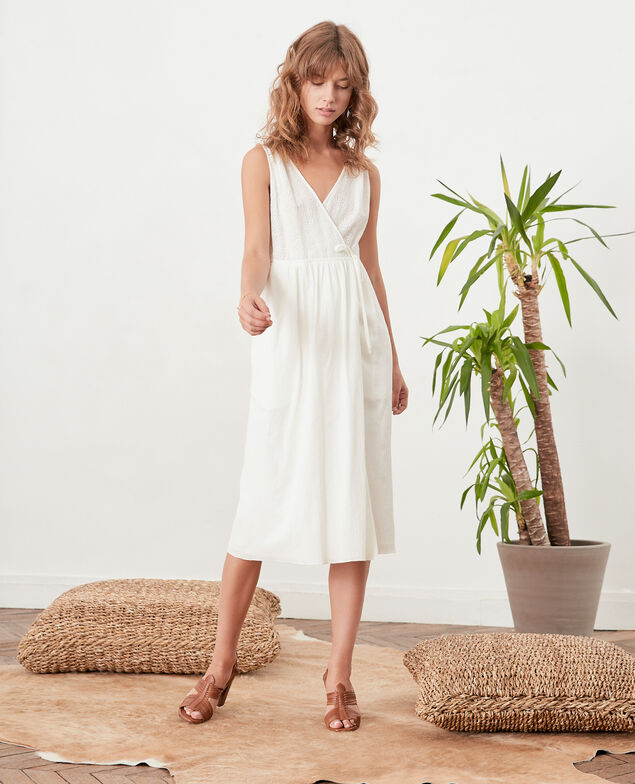 Wickelkleid Blanc