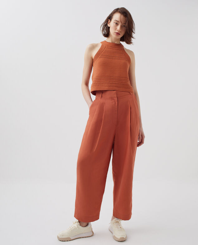 PEGGY - Karottenhose H350 amber brown