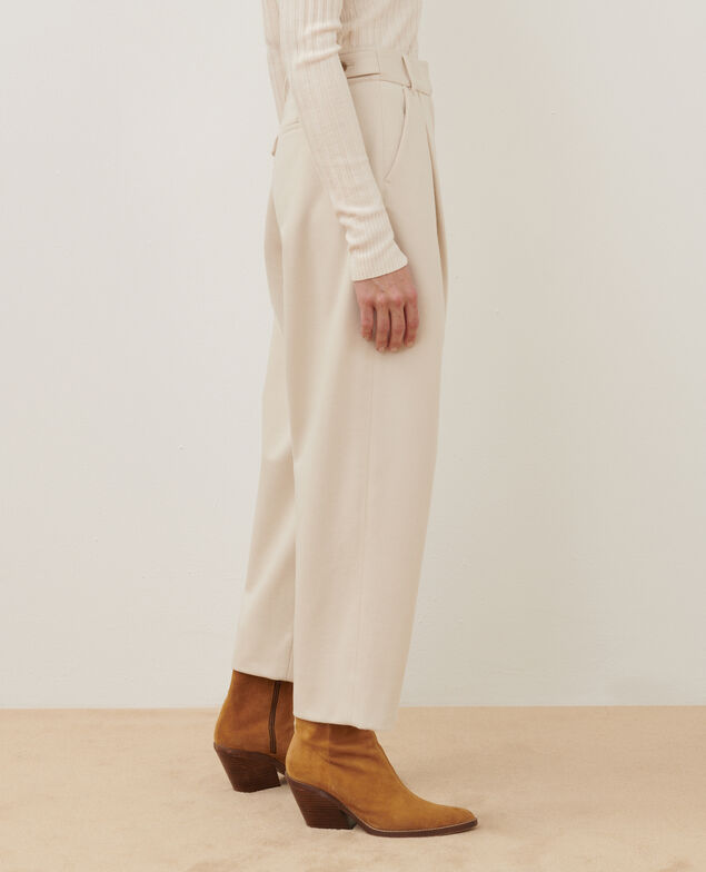 PEGGY - Karottenhose aus Mischwolle