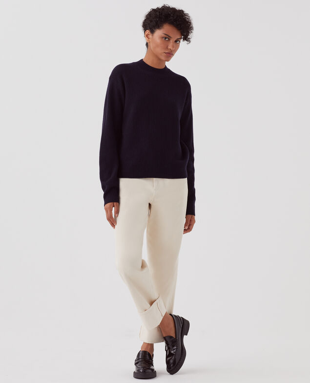 - Pullover aus Wolle U690 navy