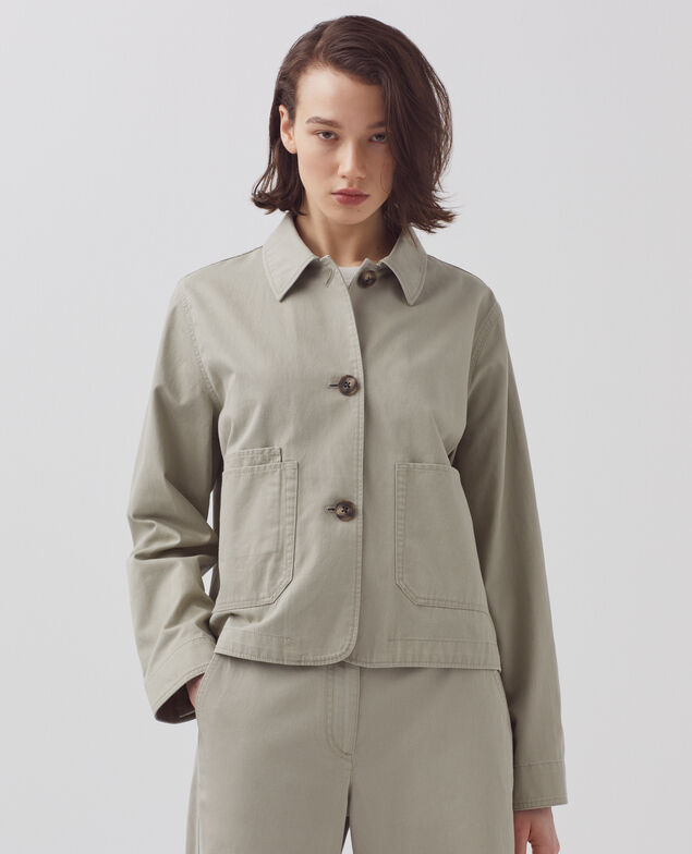 Workwear Jacke H030 abbey stone