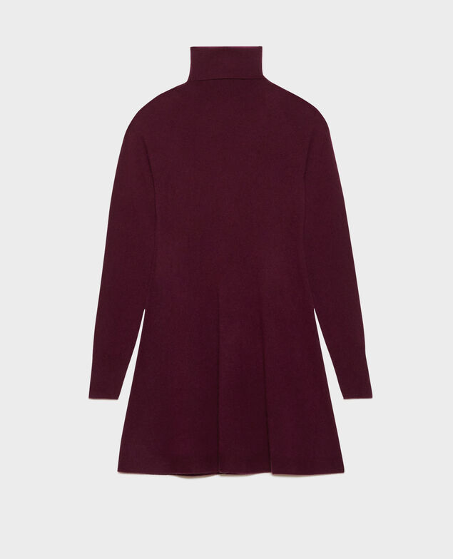 Kleid aus 3D-Kaschmir 8854 18 wine