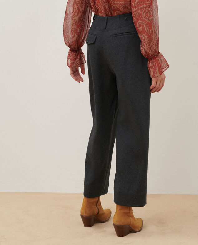 PEGGY - Karottenhose aus Mischwolle