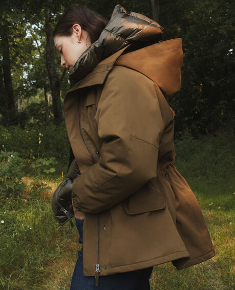 Halblanger Parka