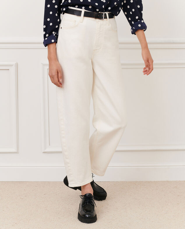 SYDONIE - BALLOON - 7/8-Jeans aus Baumwolle 106 denim offwhite