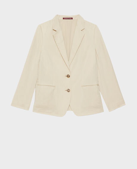 Blazer aus Mischleinen 0300 castle wall 3sja129f02