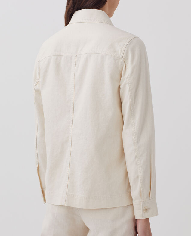 Workwear Jacke H303 white swan