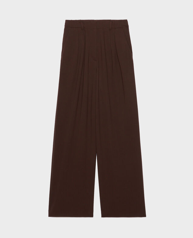 YVONNE - Weite fließende Hose