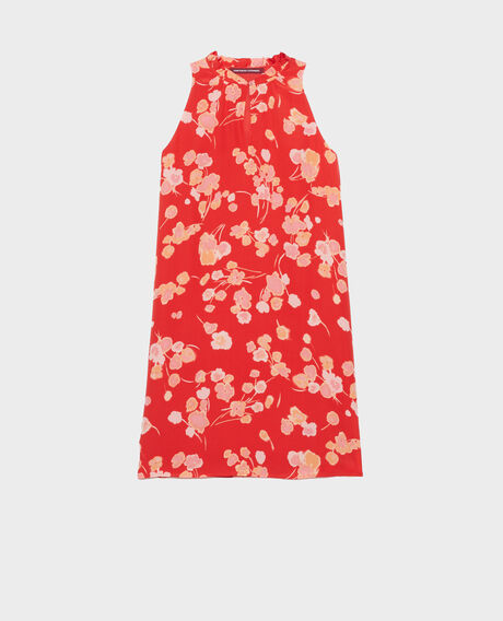 Seidenkleid 7300 print red 2sdr447s01