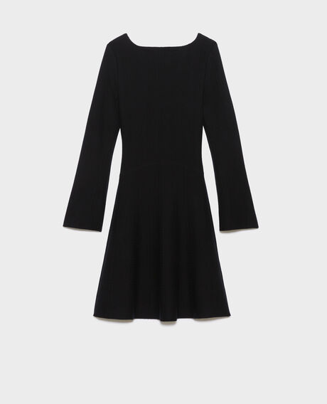Kurzes Kleid aus Merinowolle