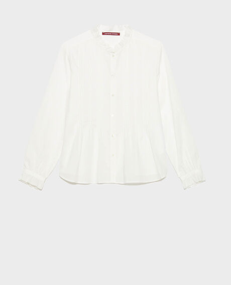 Bluse aus Baumwolle 4224 gardenia 3ssh007c01