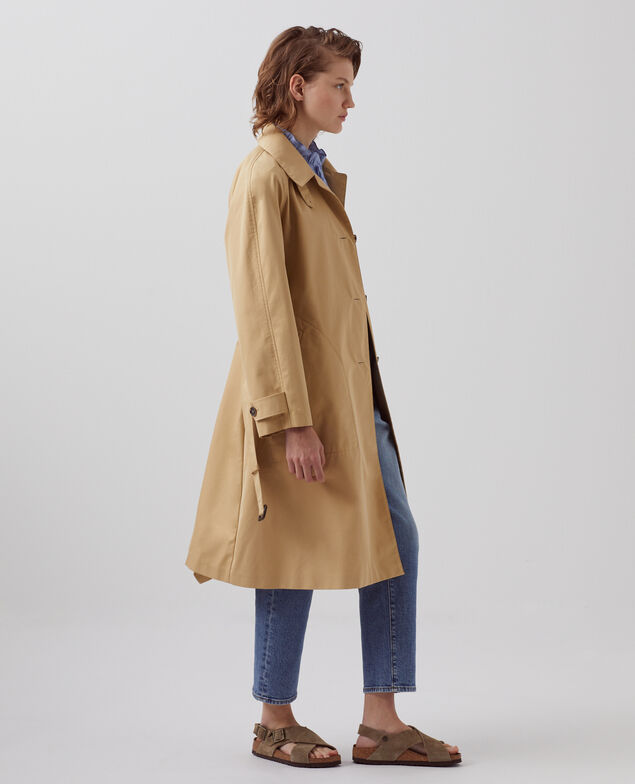 CATHERINE - Weiter Trenchcoat 0321 starfish beige