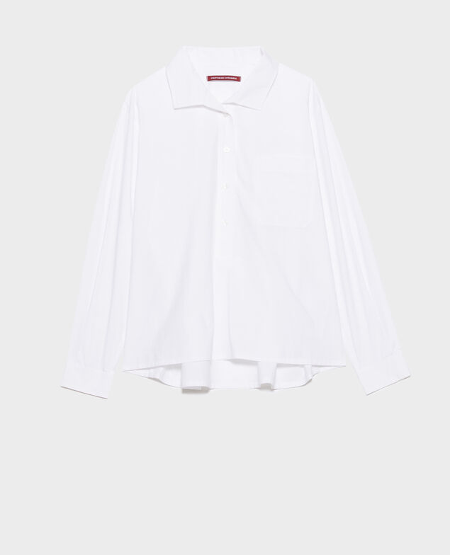 Weite Kaftan-Bluse aus Baumwolle