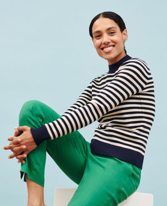 Gestreifter Pullover 8870 69 NAVY STRIPE