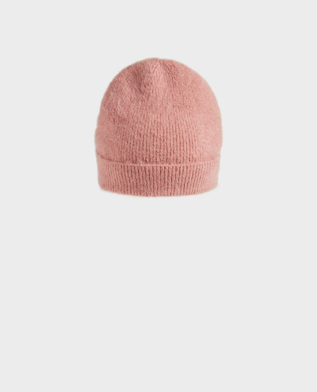 Mütze aus Alpakamischwolle A110 pink knit