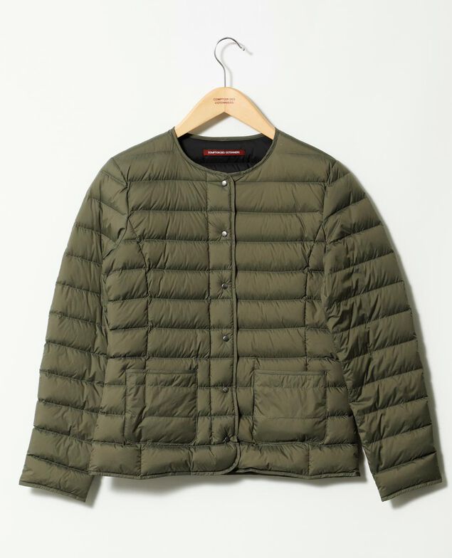 Daunenjacke Mademoiselle Plume Olive night/noir