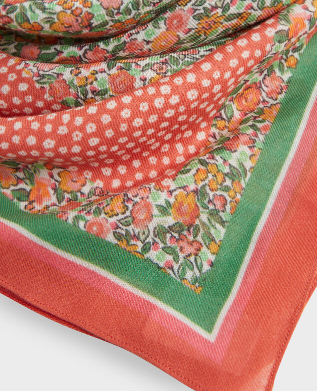 Tuch aus Baumwolle 92 print red 2sc22445