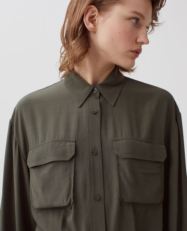 Fließendes Hemdkleid H580 chimera